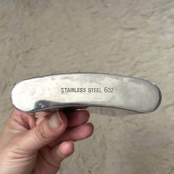 Vintage Wiser's Stainless Steel Flask - 6oz - Picture 4 of 5